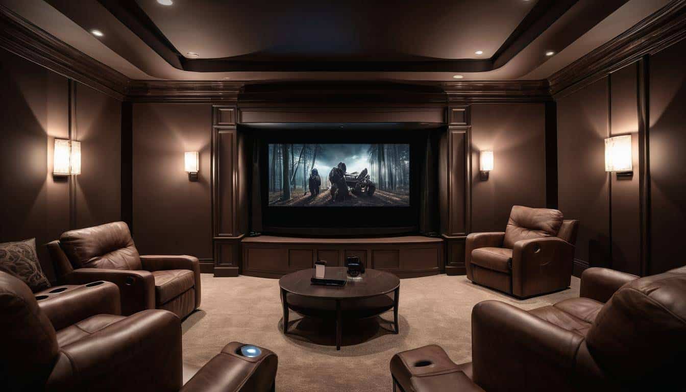 Luxury home theater technology