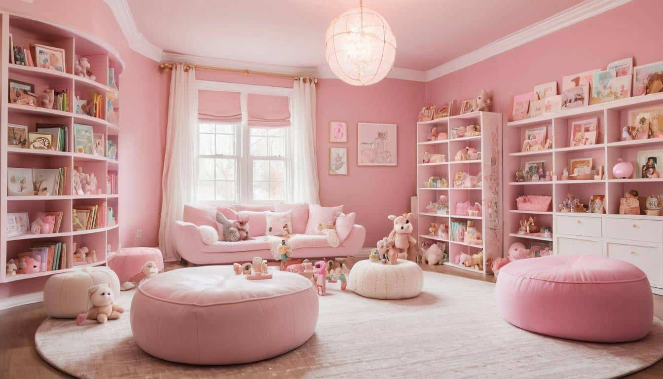 Magical pink playroom