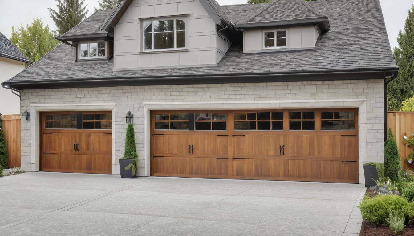 Modern garage door design