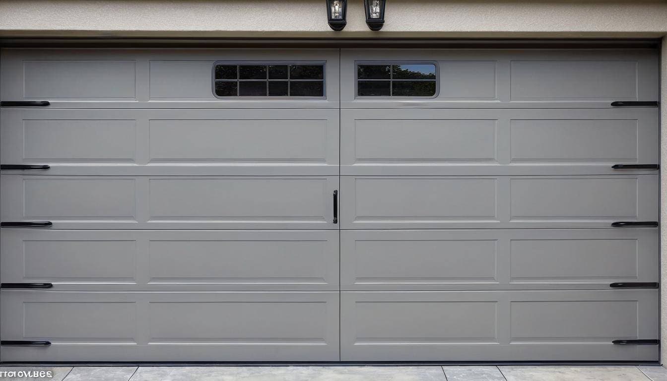 Modern garage door handle