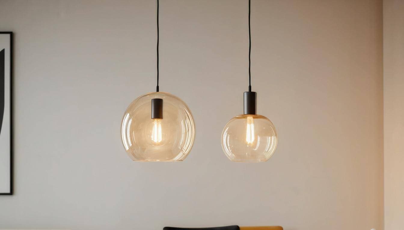 Modern pendant light elegance