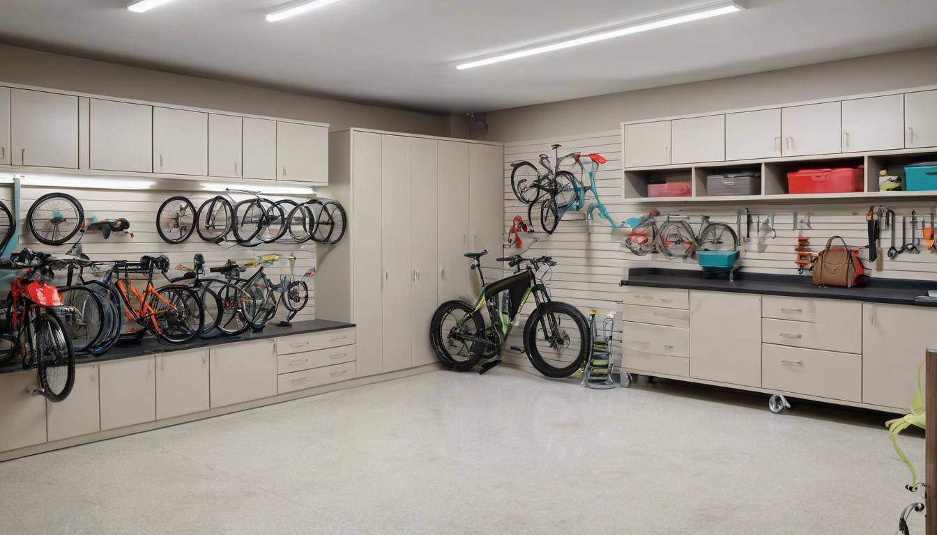 Multi-functional garage interior