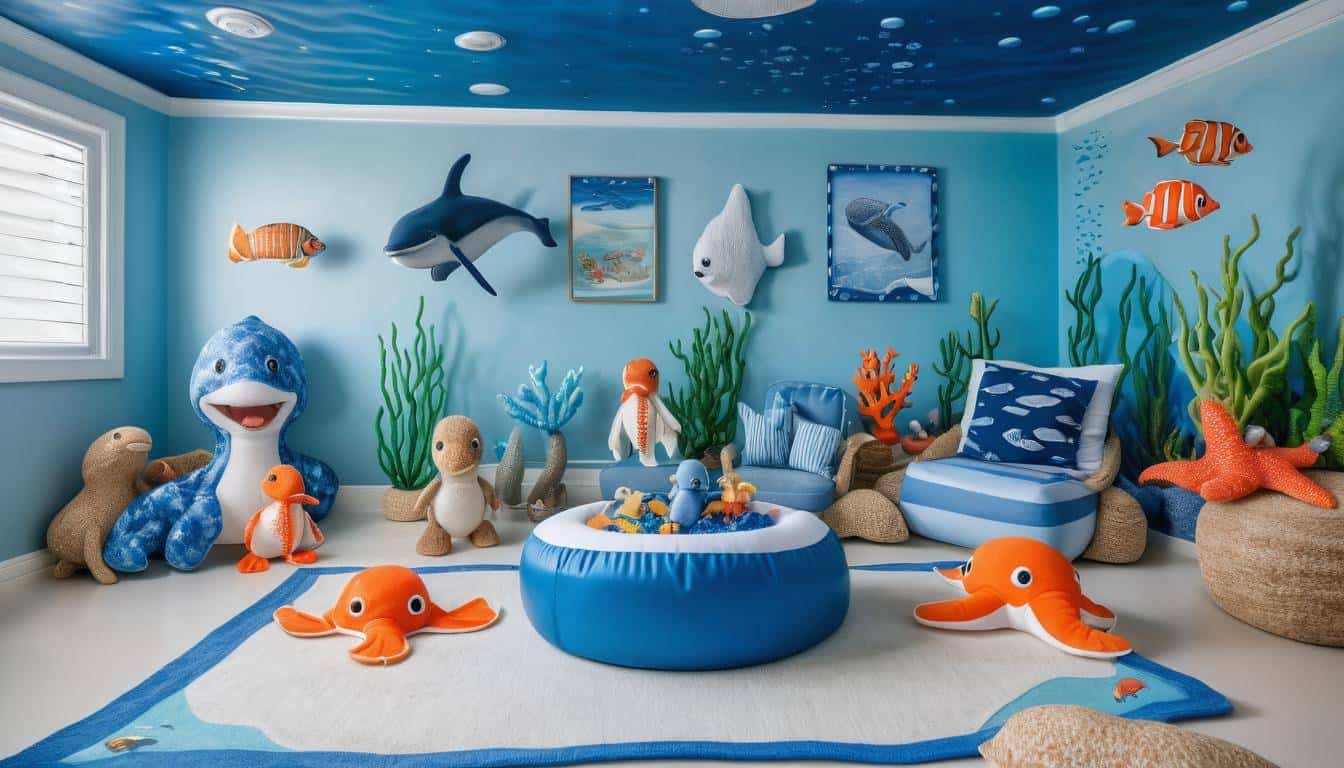 Oceanic children's playroom