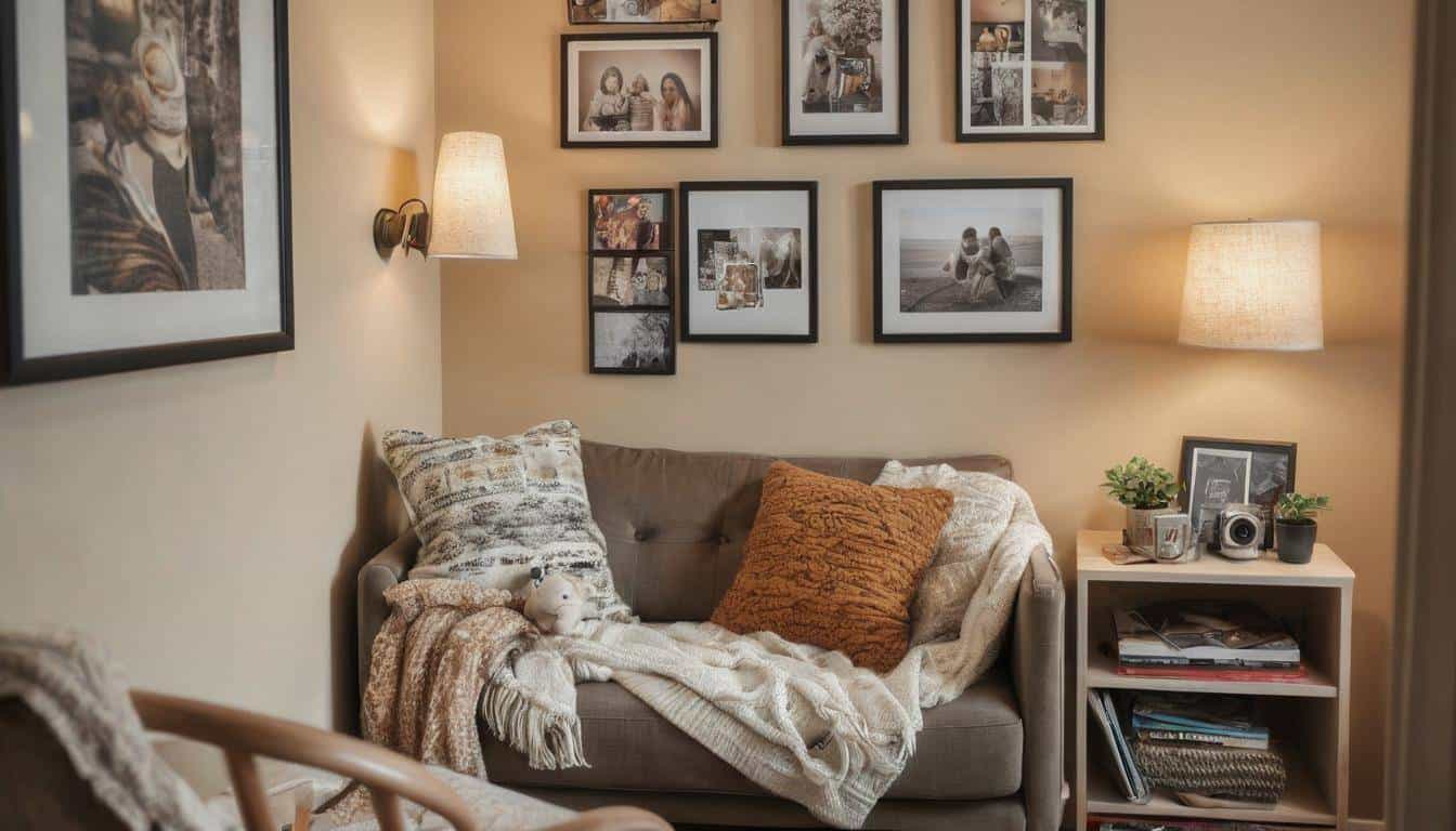 Personalized cozy reading nook