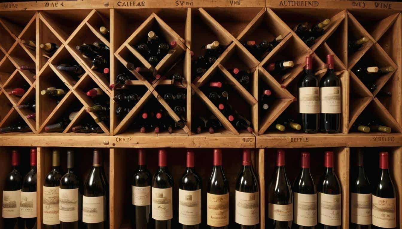 Proper wine storage