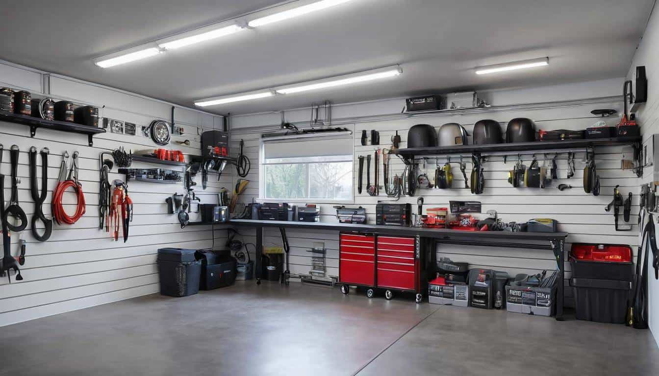 Radiant organized garage