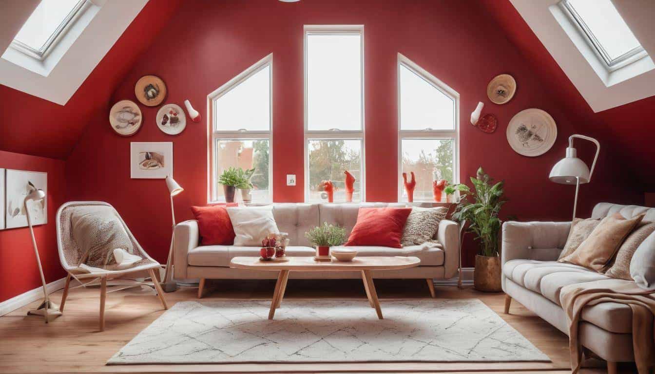 Red Attic Decor Inspirations