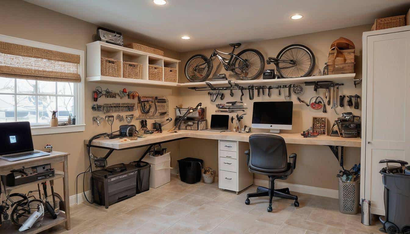 Renovated versatile garage