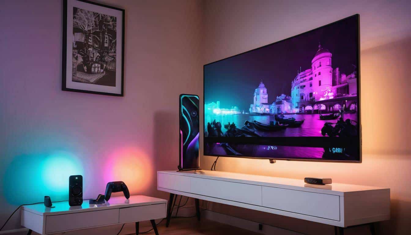 Smart LED color transition