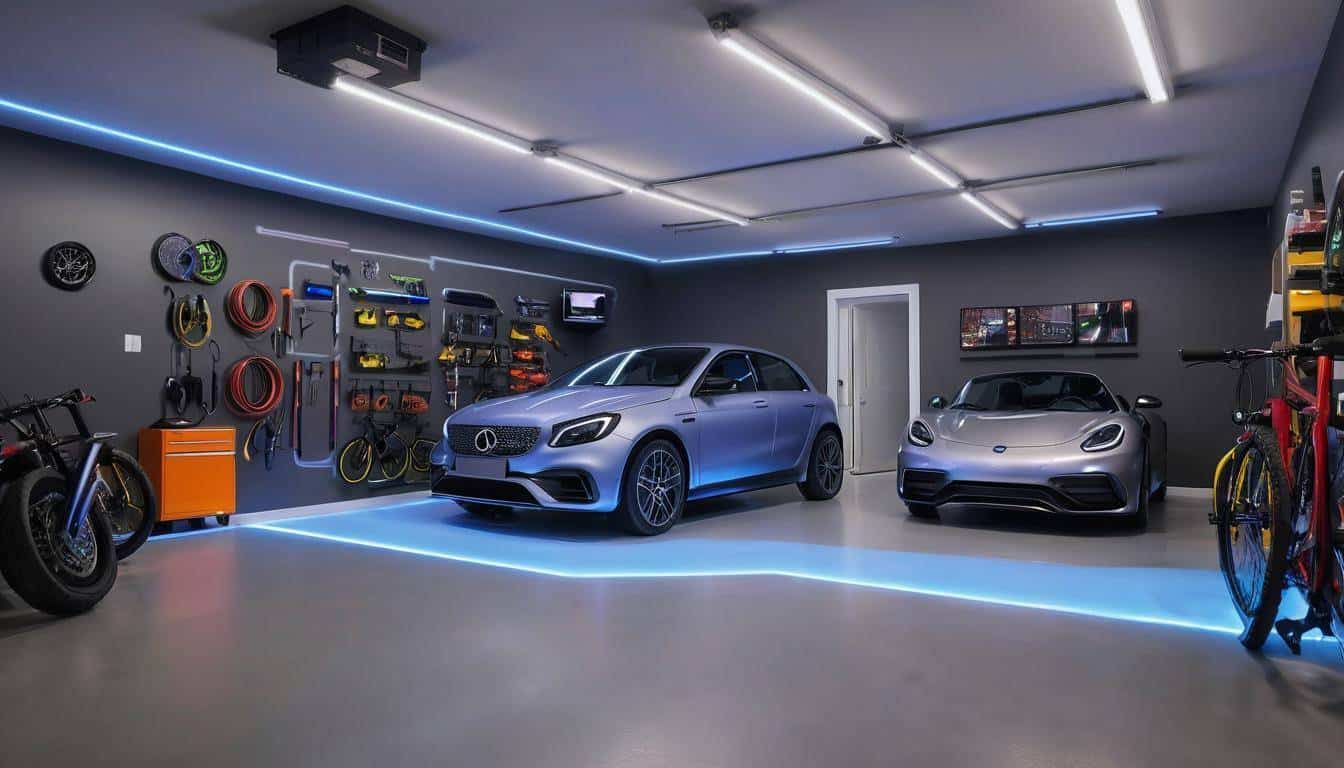 Smart garage lighting transformation