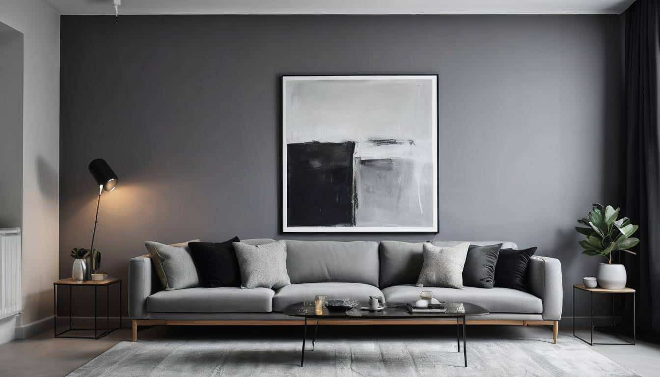 Sophisticated grey interior