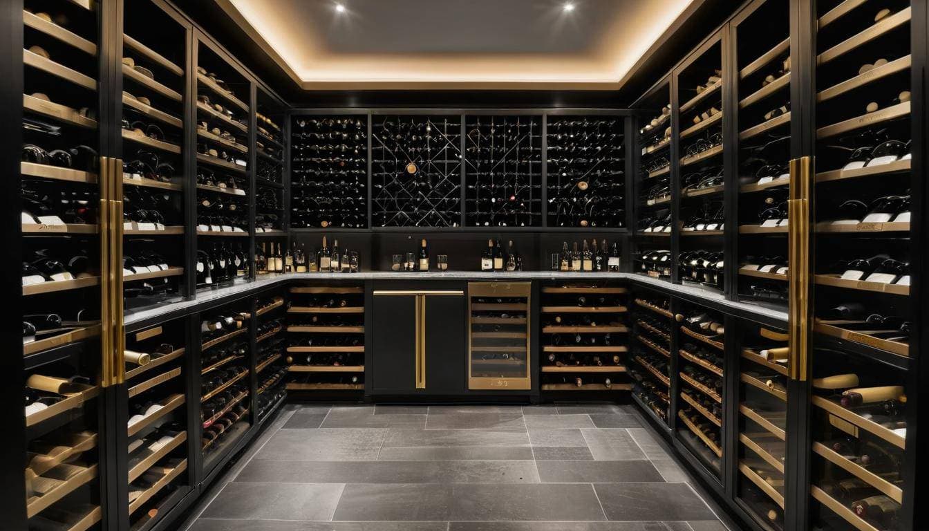 Sophisticated wine cellar cleaning