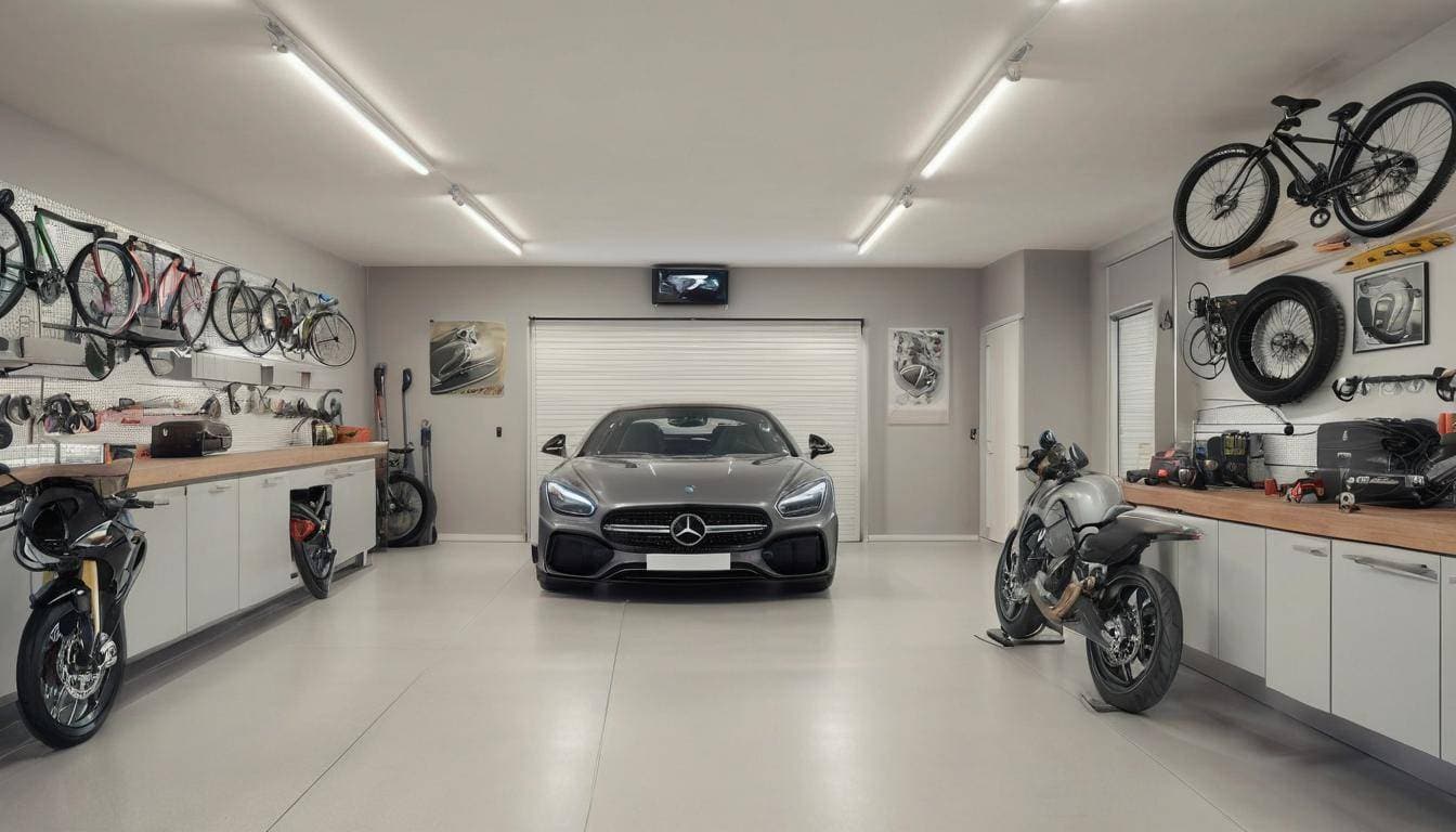 Stylish garage design