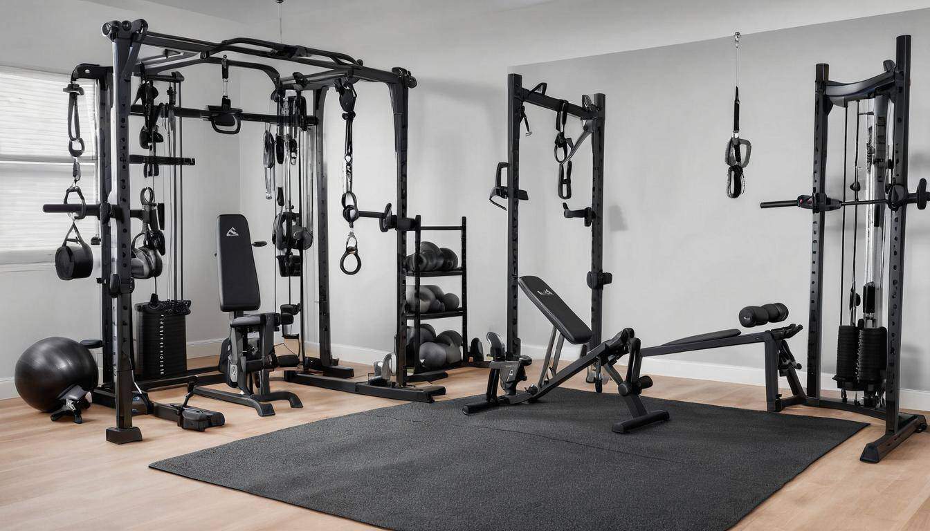 Stylish home gym essentials