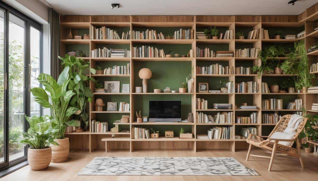 Sustainable FSC-certified home library