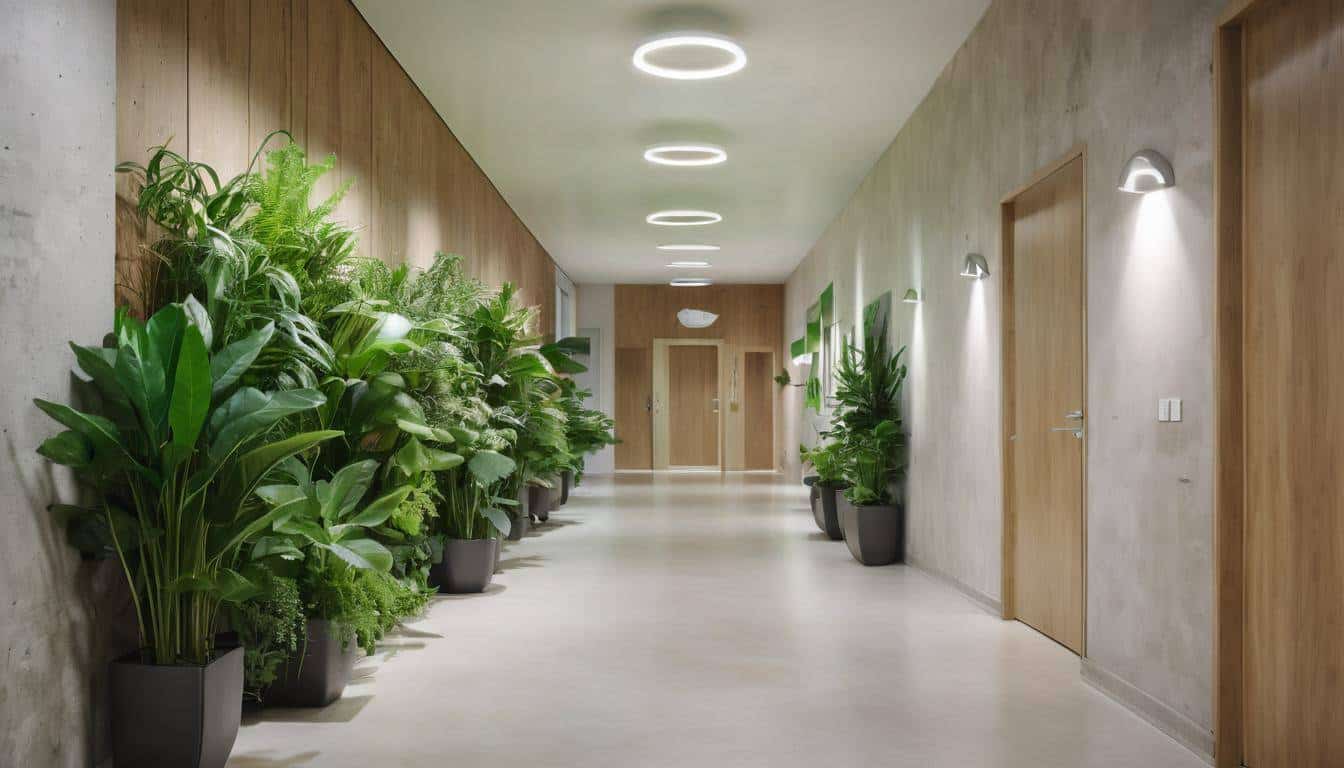 Sustainable hallway design