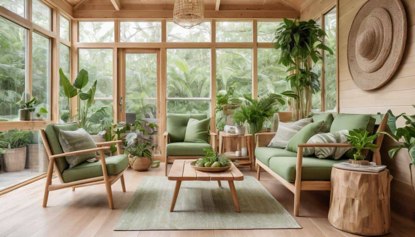 Sustainable sunroom furniture