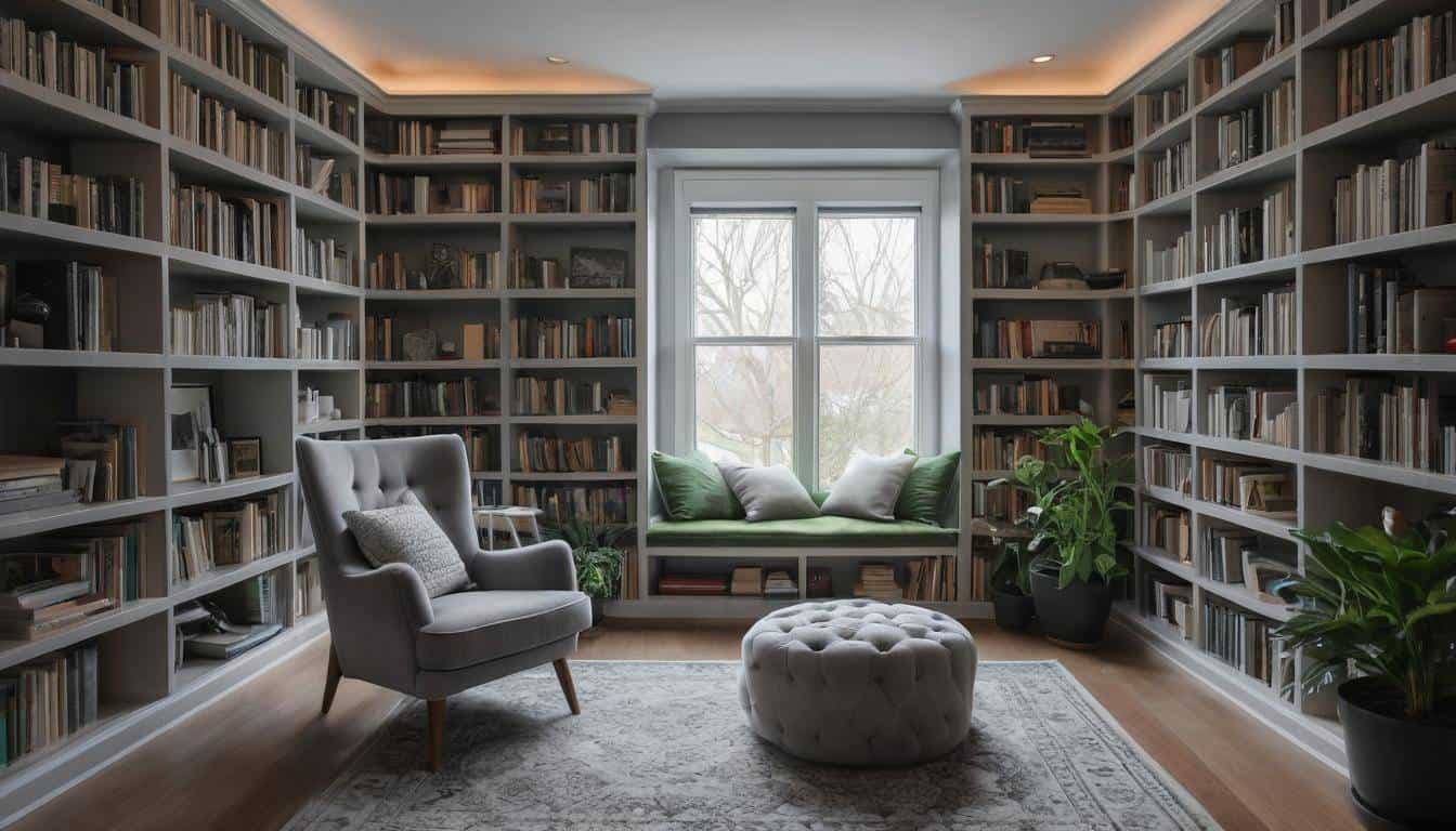 Tranquil Home Library