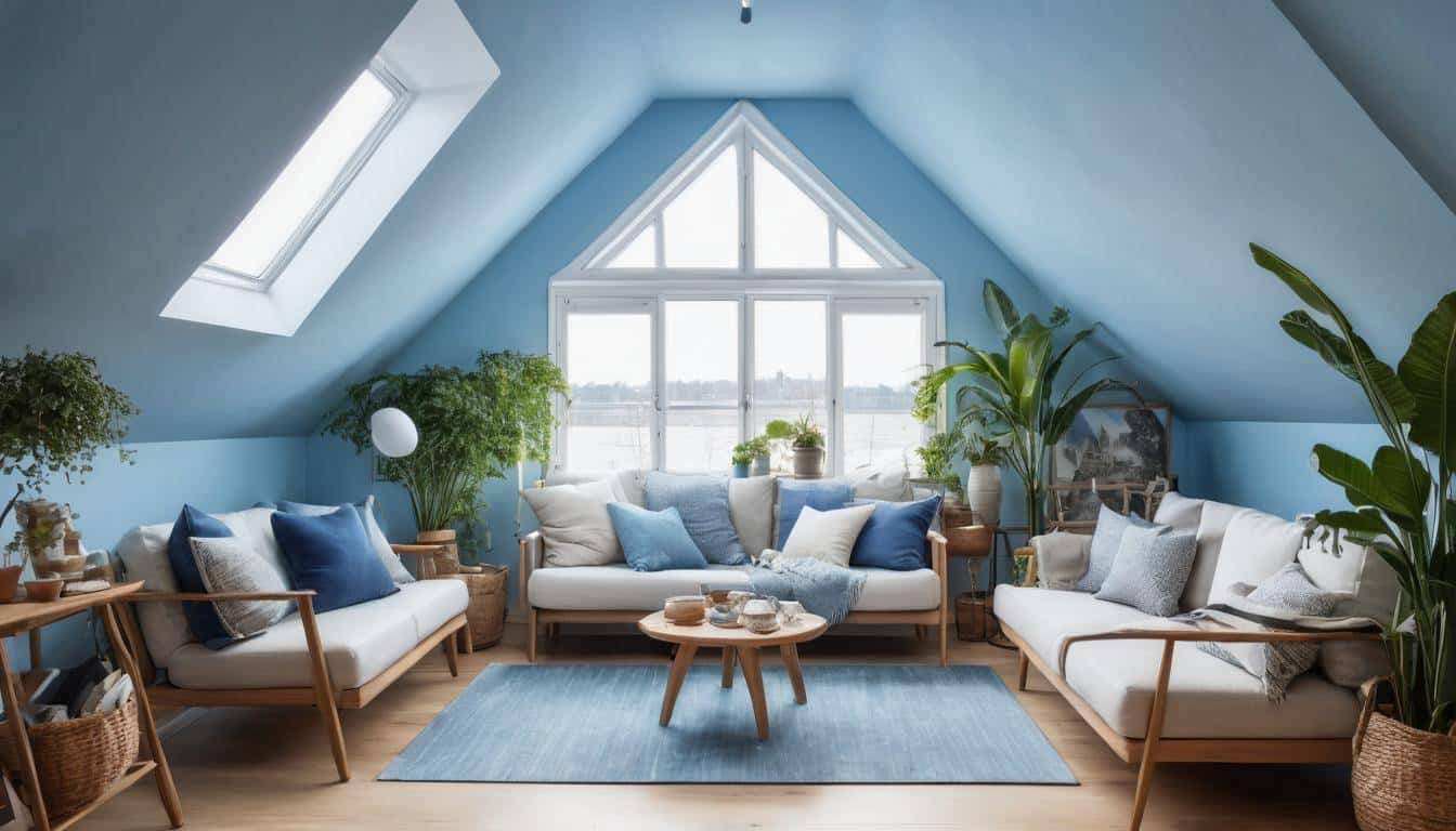 Tranquil Wanderlust Attic Decor