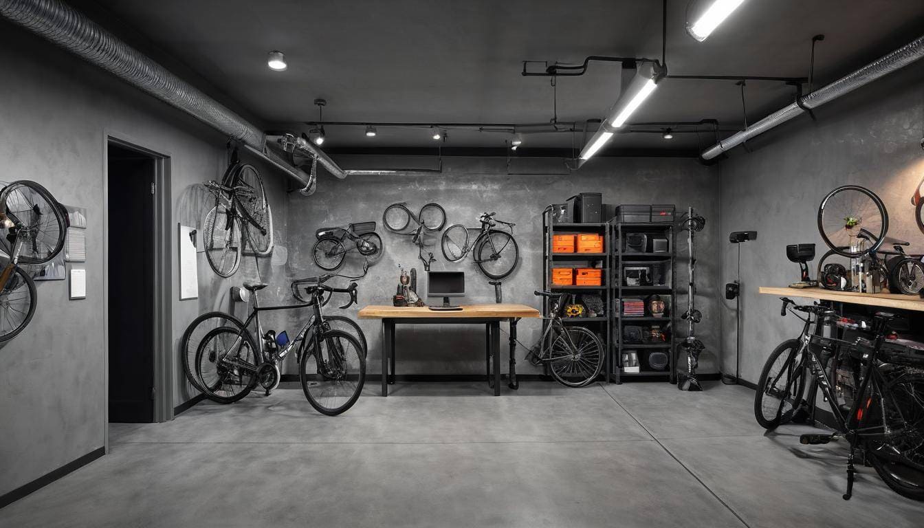 Urban loft garage design