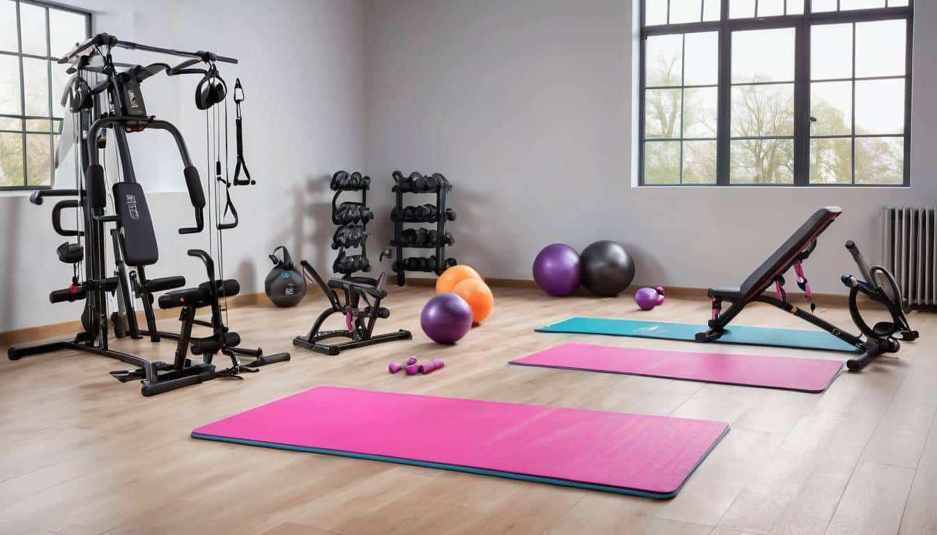 Versatile affordable fitness equipment