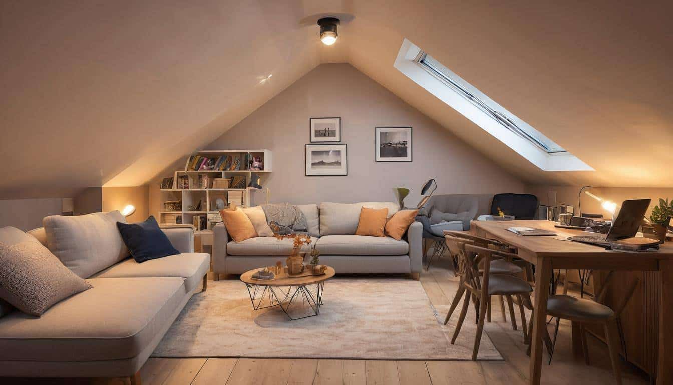 Versatile attic lighting