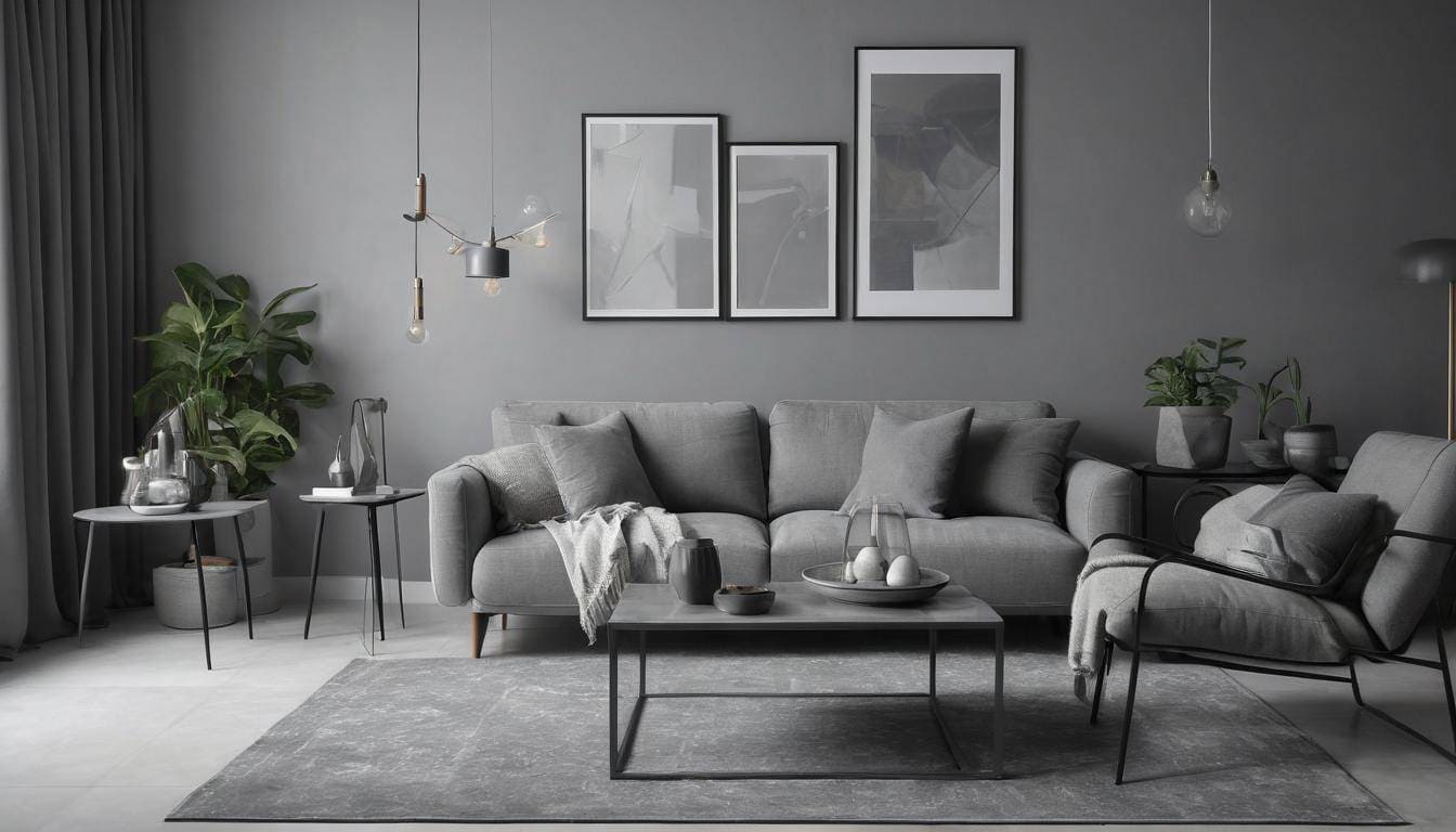 Versatile grey decor expression