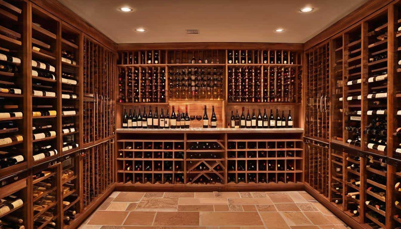 Versatile wine cellar layouts