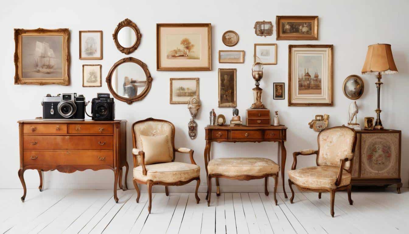 Vintage furniture collection