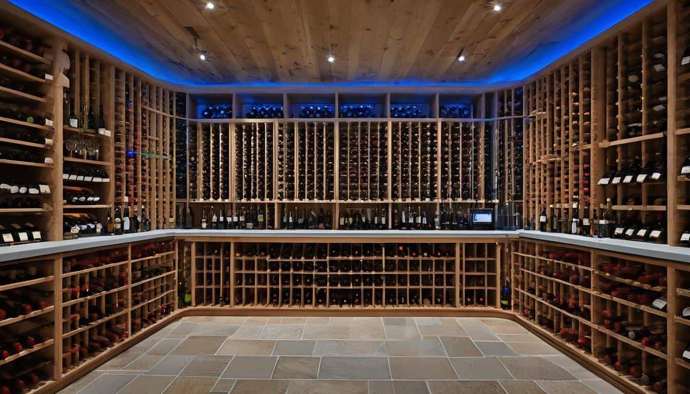 Wine cellar insulation installation