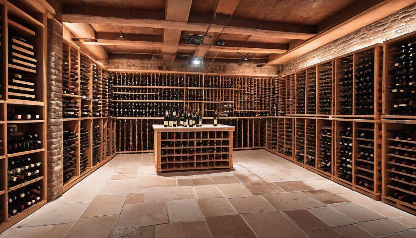 Wine cellar insulation setup