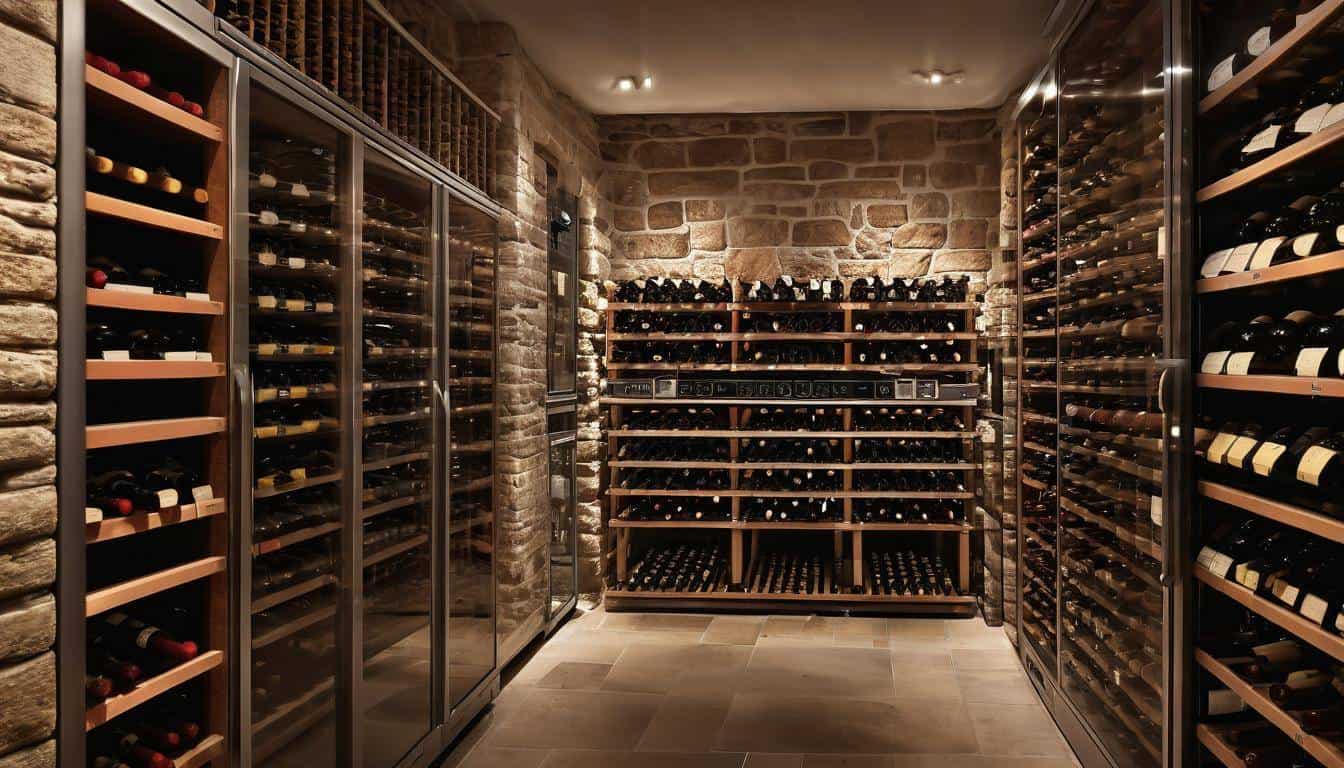 Wine cellar temperature control