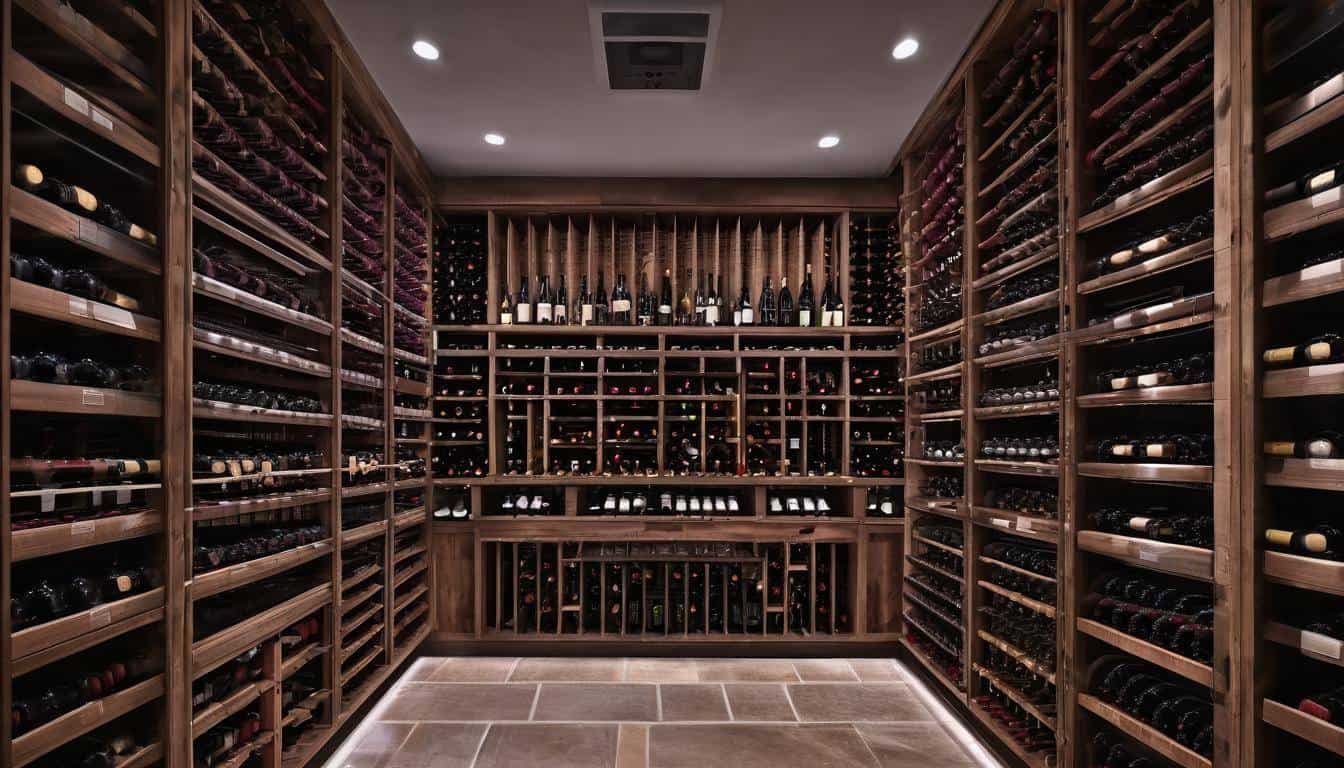 Wine cellar ventilation system