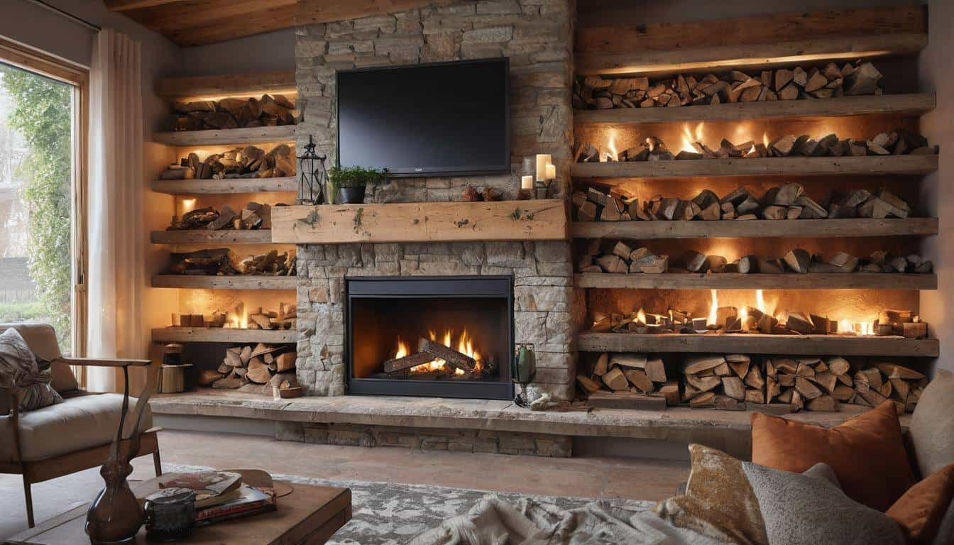 Diverse fireplace designs