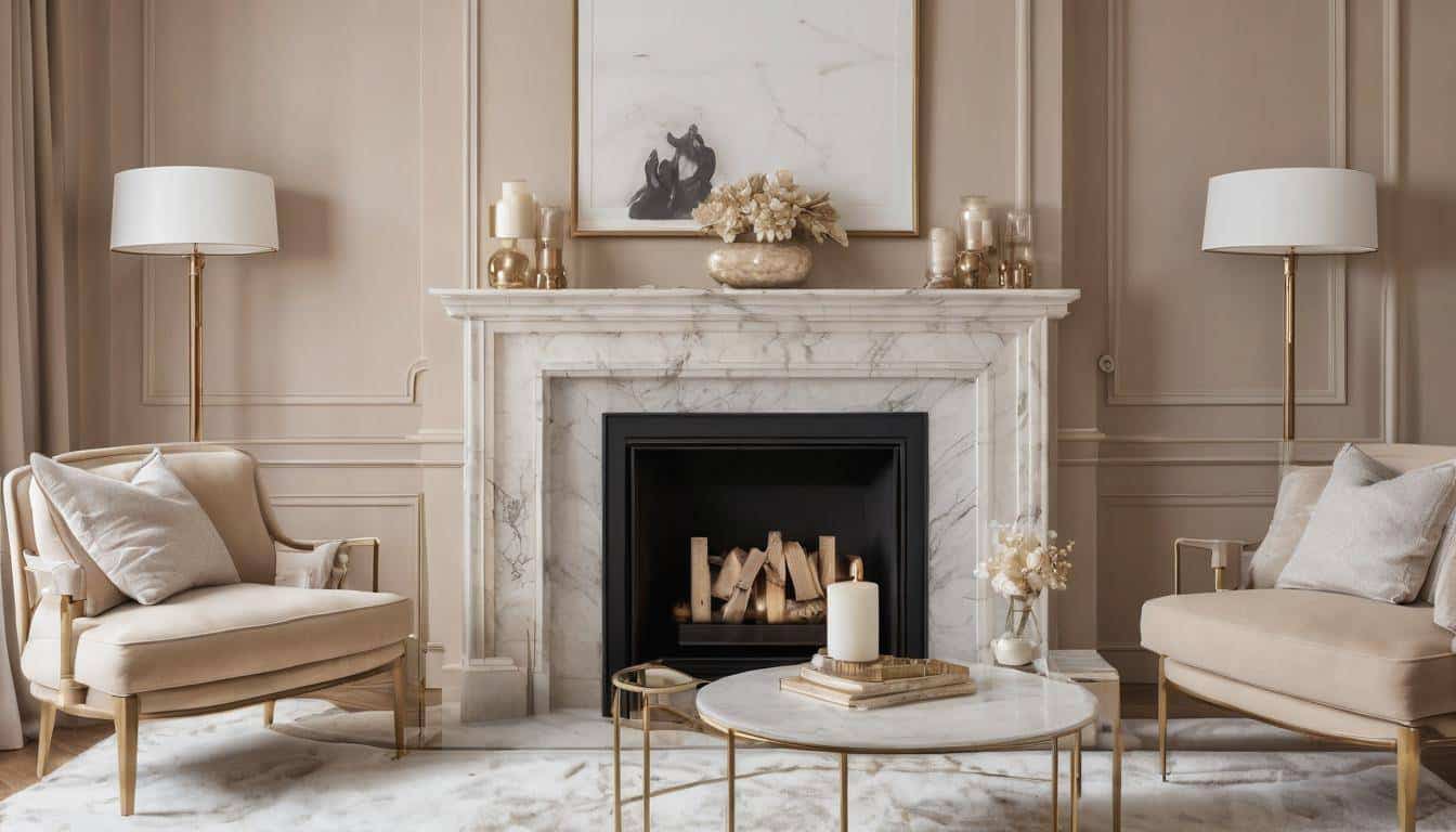 Luxury vs. Cozy Fireplace Design