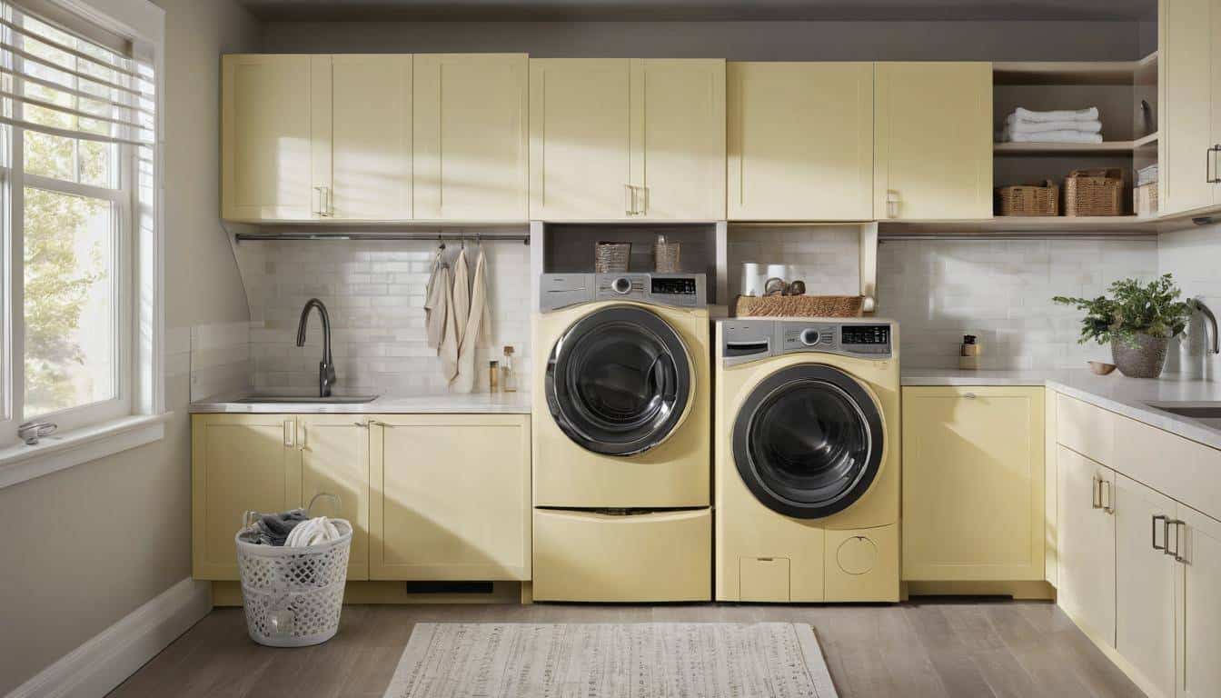 Modern high-efficiency laundry appliances