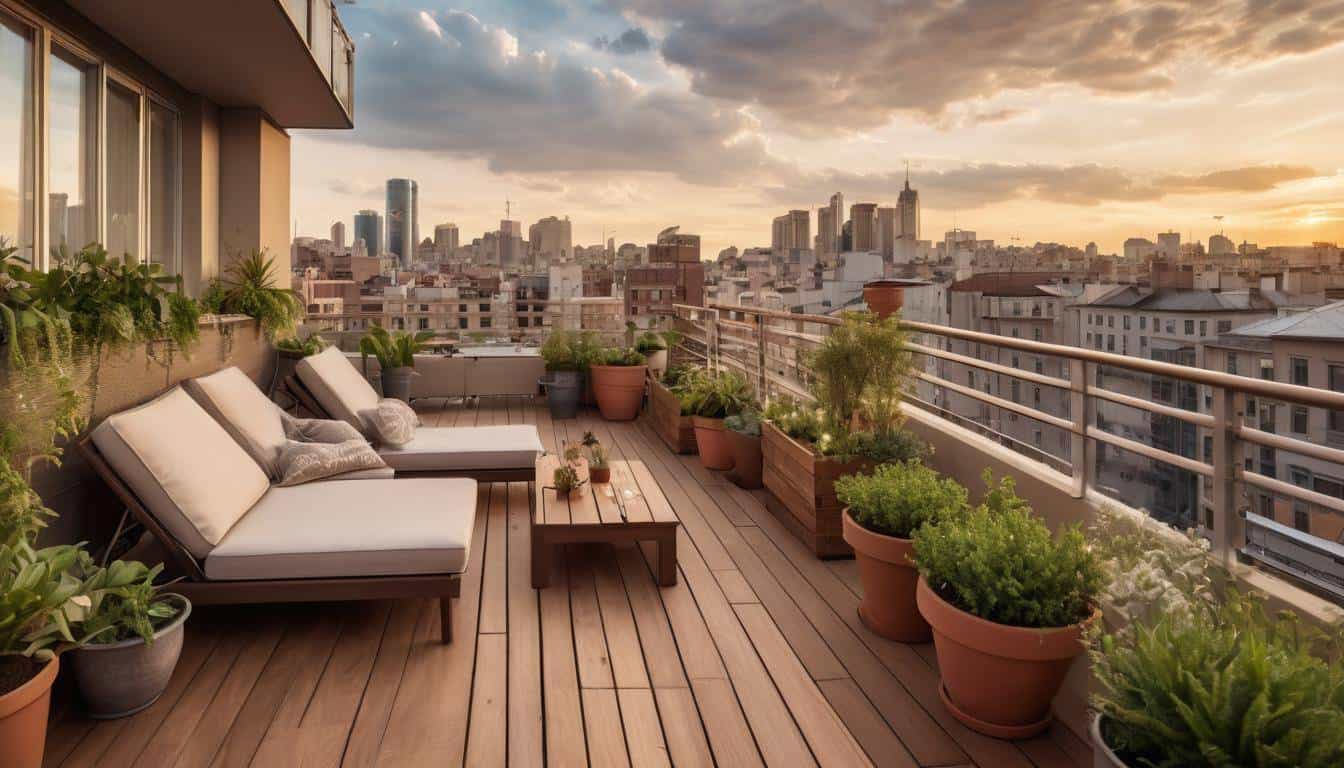 Serene Rooftop Escape