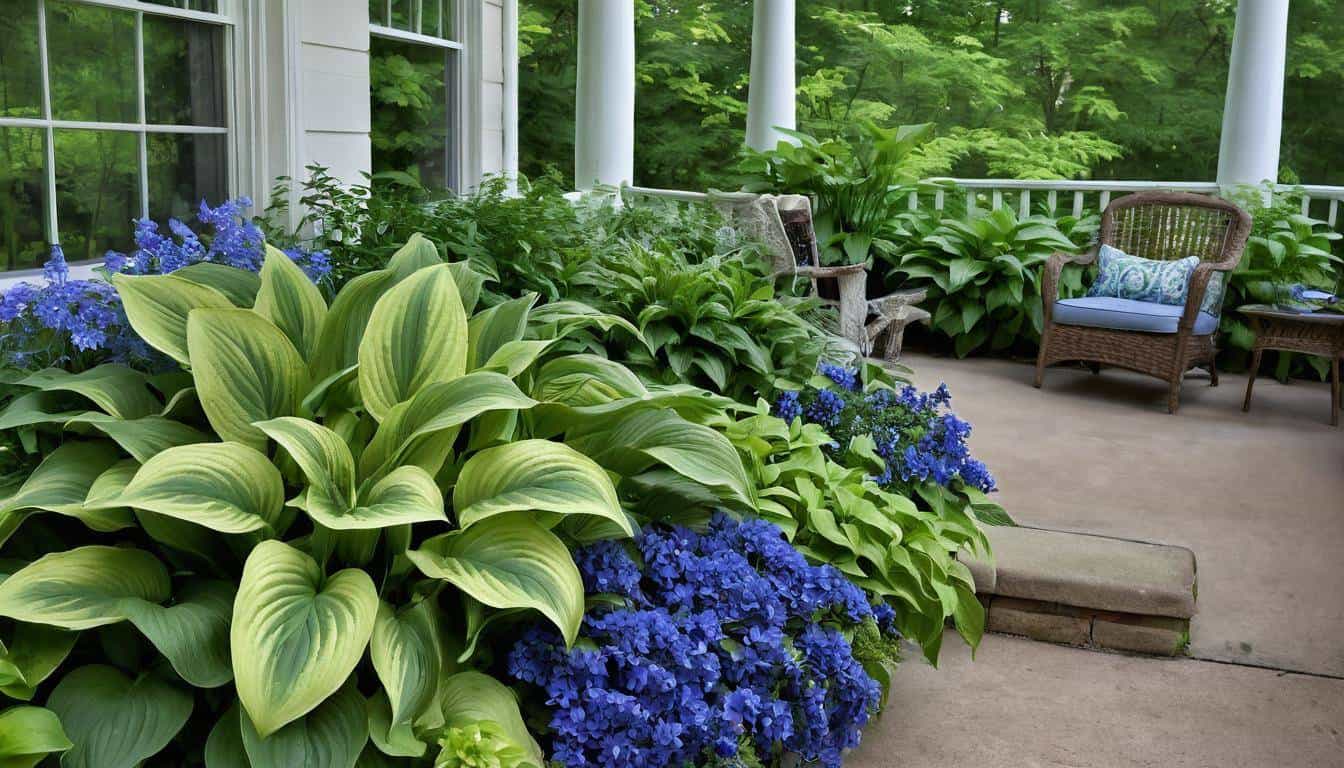 Tranquil garden oasis