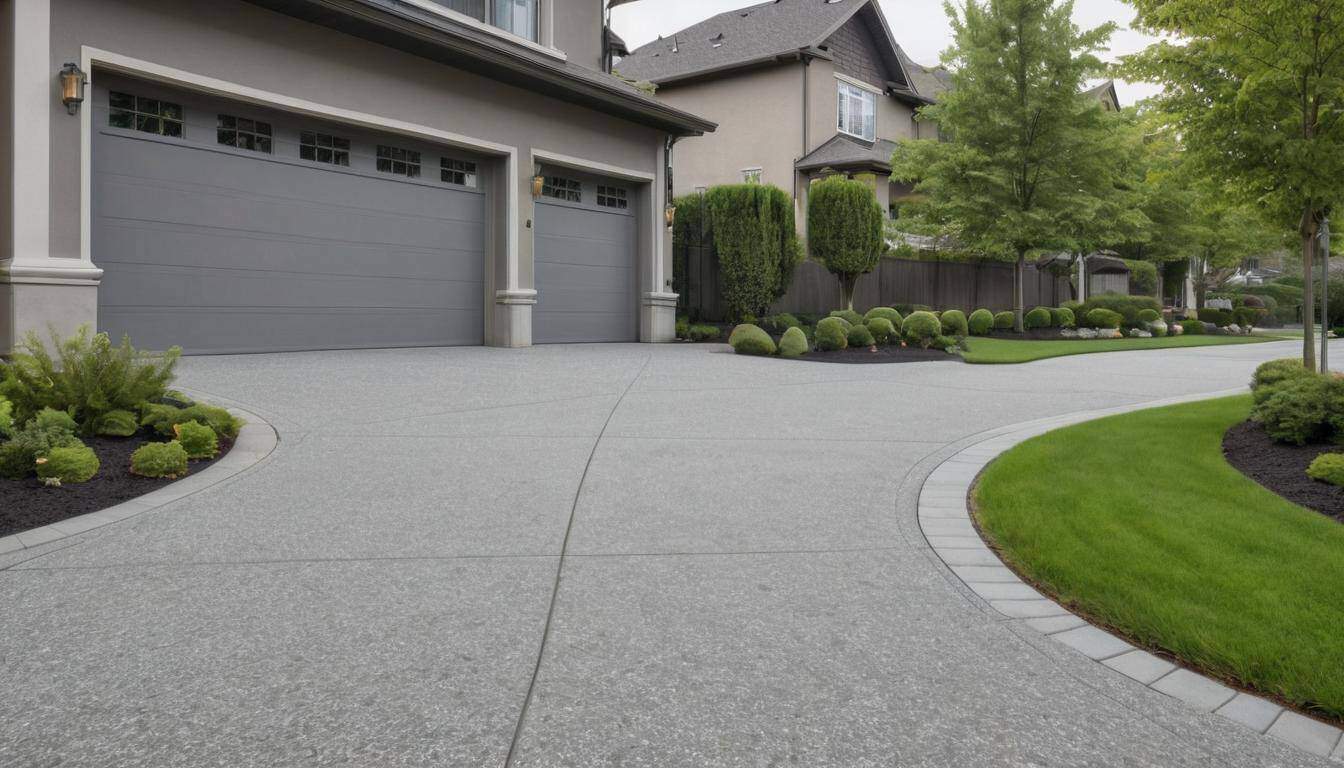 Beautiful Grey Driveway