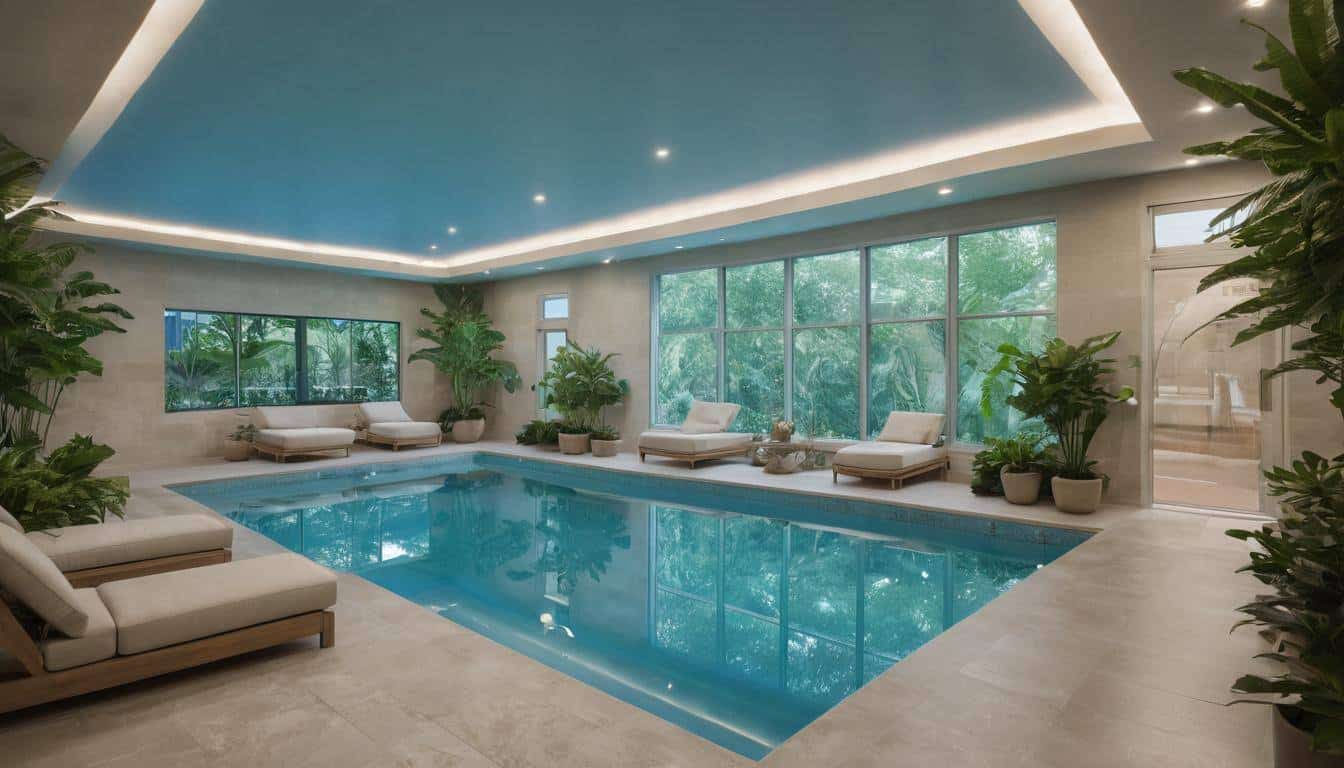 Indoor pool paradise