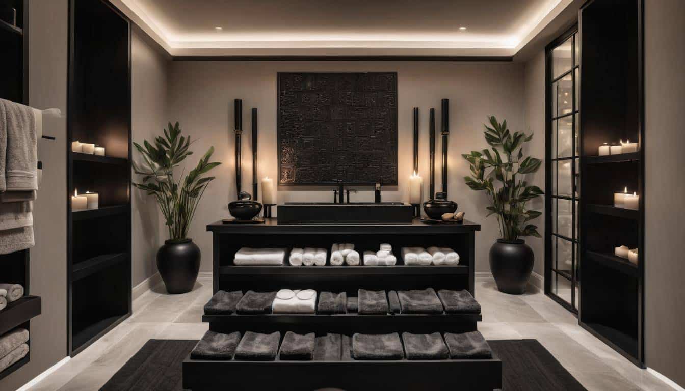 Luxurious home spa