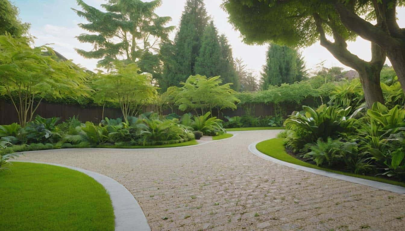 Sustainable green driveway