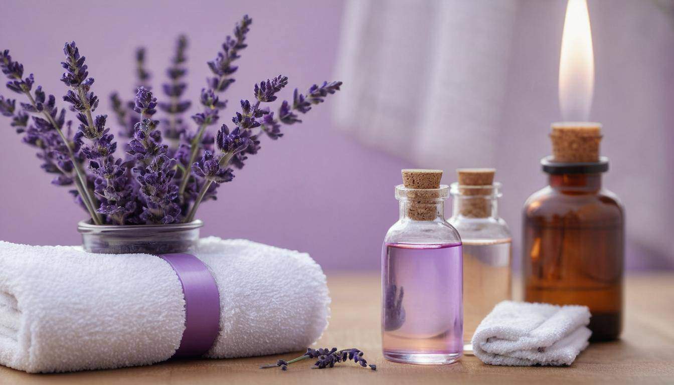 Tranquil lavender aromatherapy